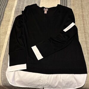 Chico's Elegant Black Top